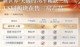 霸榜头条!新世界天馥旗舰级高定新品爆场明星户型爆款争抢断货